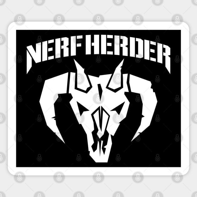 Nerf Herder Punk Band Sticker by Punk Robot